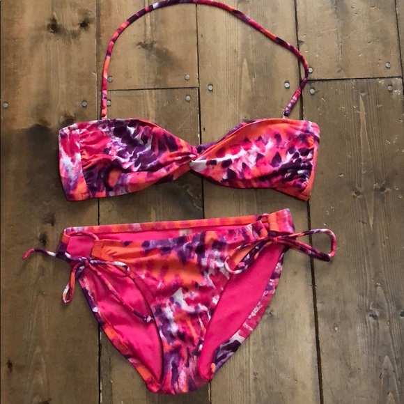 victoria secret tie dye bikini